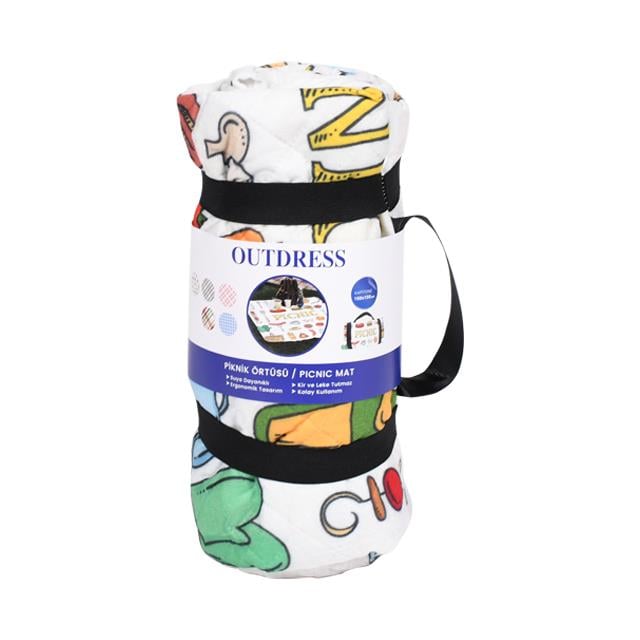 OUTDRESS 150x150cm KAPITONELI PIKNIK ORTUSU