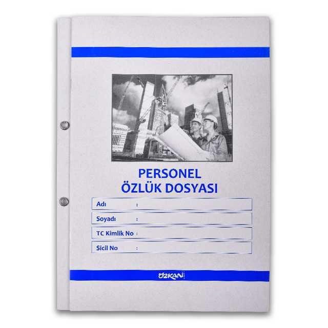 Özkan 0084 Personel Özlük Dosyası