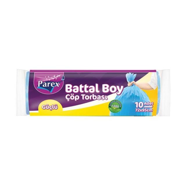 Parex Extra Battal Çöp Torbası 72*95 7 li