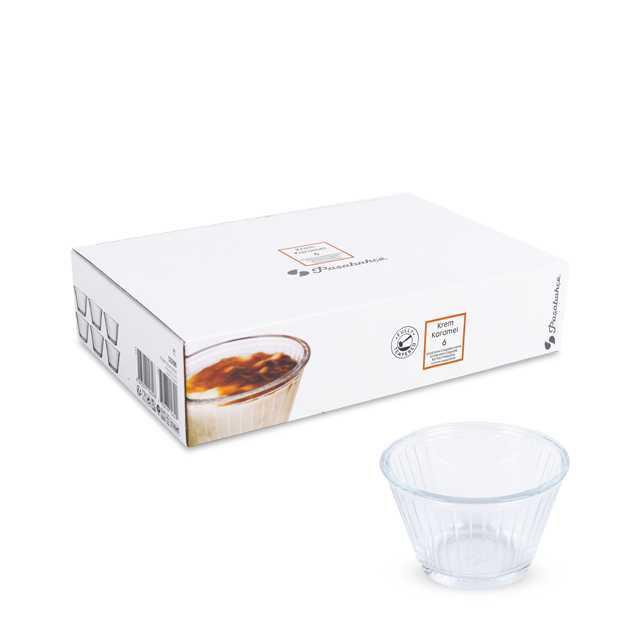 Paşabahçe 53298 6 lı Krem Karamel Kabı