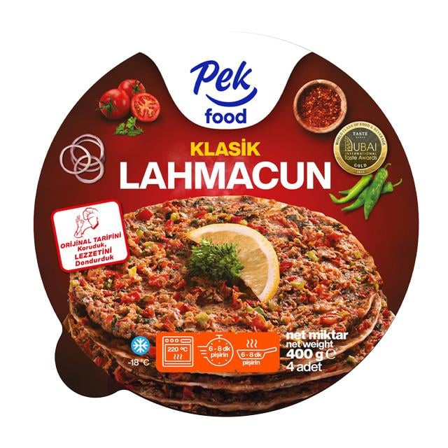 PekFood klasik Lahmacun 4x100gr