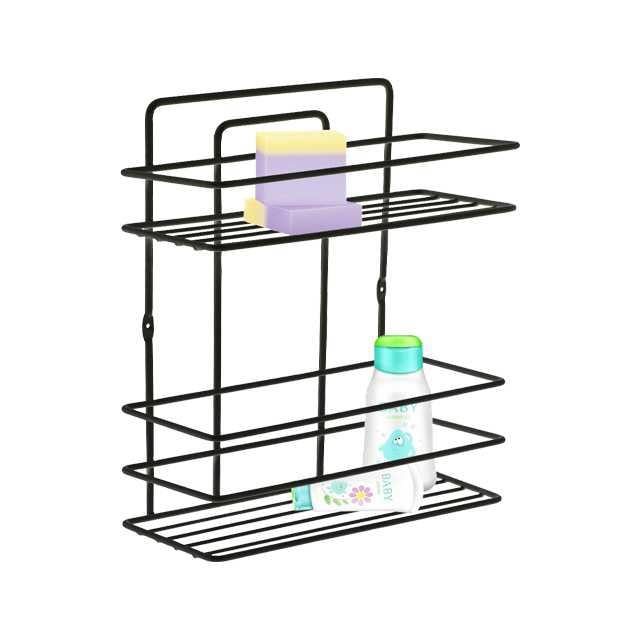 Perilla 71309-10 2 Raflı Boyalı Şampuanlık