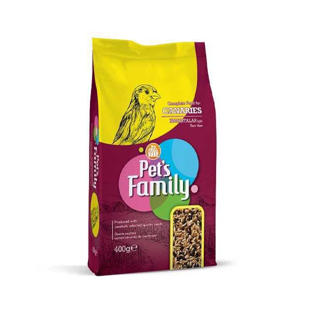 Pets Family Kanarya Kuşu Yemi 400gr