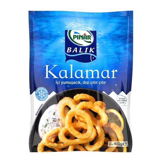 Pınar Donuk Halka Kalamar 400gr