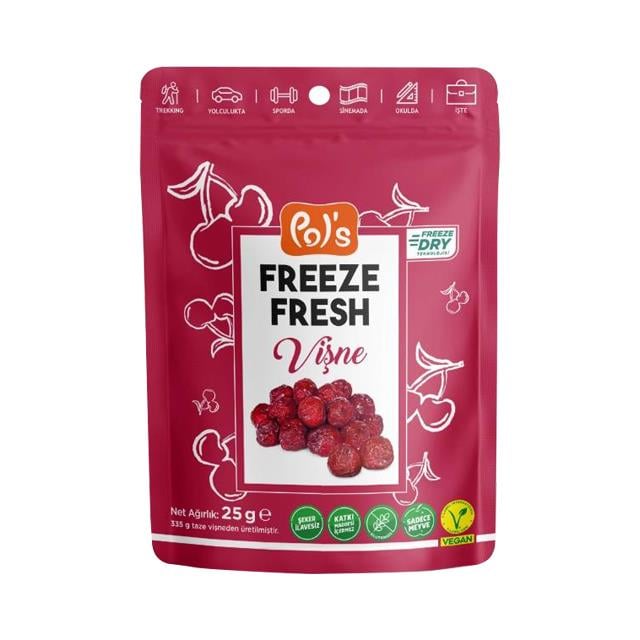Pol`s Freeze Fresh Kuru Vişne 25gr
