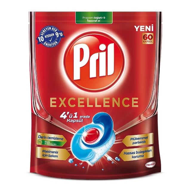 Pril Excellence Tablet 60 LI