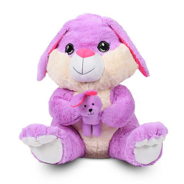 Pufu 03057 Yavrulu Tavşan 80cm