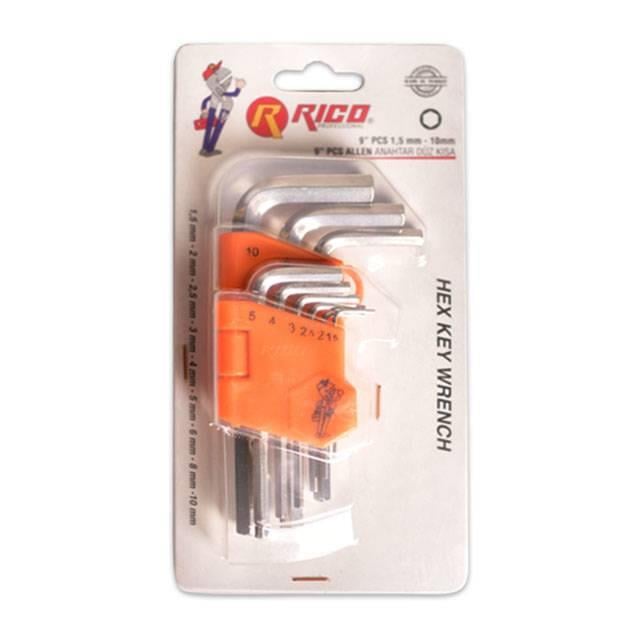 Rico 9pcs Alyan Takım Kısa 013-RC2899