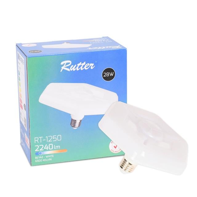 RUTTER E-27 28W UFO BEYAZ LED AMPUL