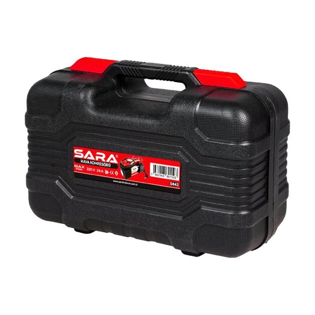 SARA S643 220V CIFT PISTON HAVA KOMPRESORU