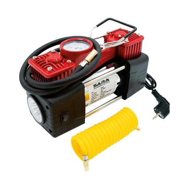 SARA S643 220V CIFT PISTON HAVA KOMPRESORU