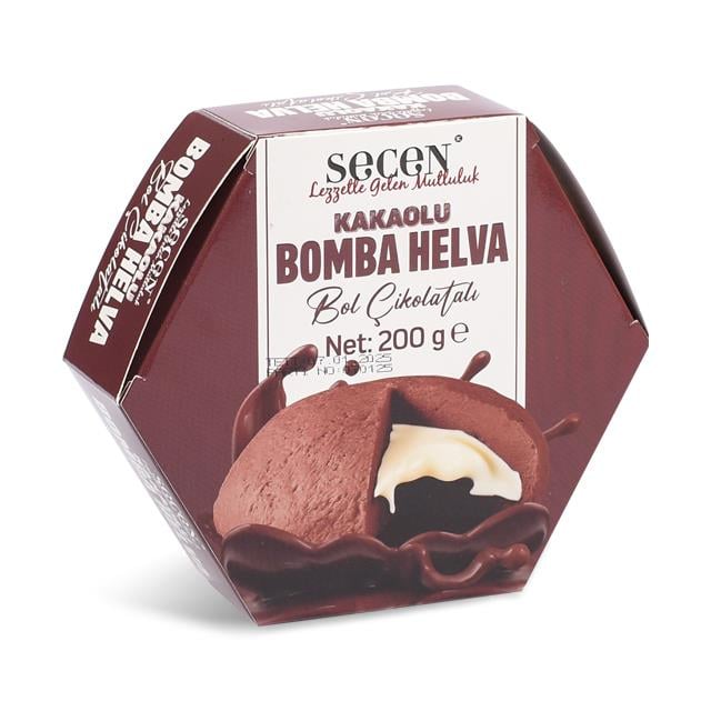 Secen Bomba Helva Kakaolu 200gr
