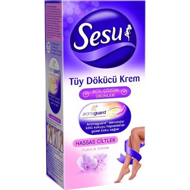 Sesu Tüy Dökücü Krem Hassas Cilt 40Ml