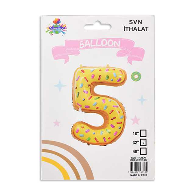 Sevinç Svn-282 Balon Desenli Rakam 32inc