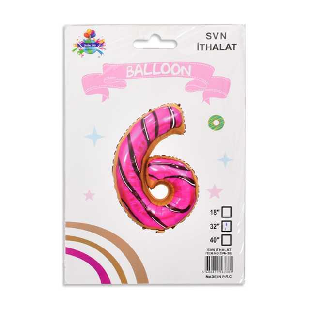 Sevinç Svn-282 Balon Desenli Rakam 32inc