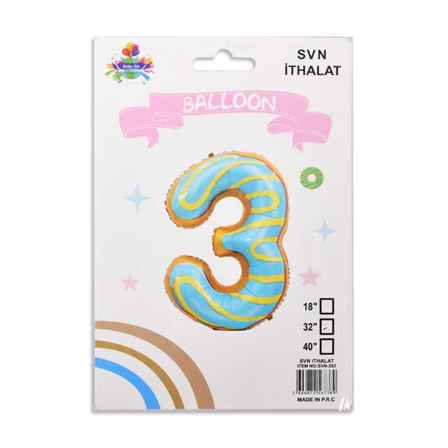 Sevinç Svn-282 Balon Desenli Rakam 32inc