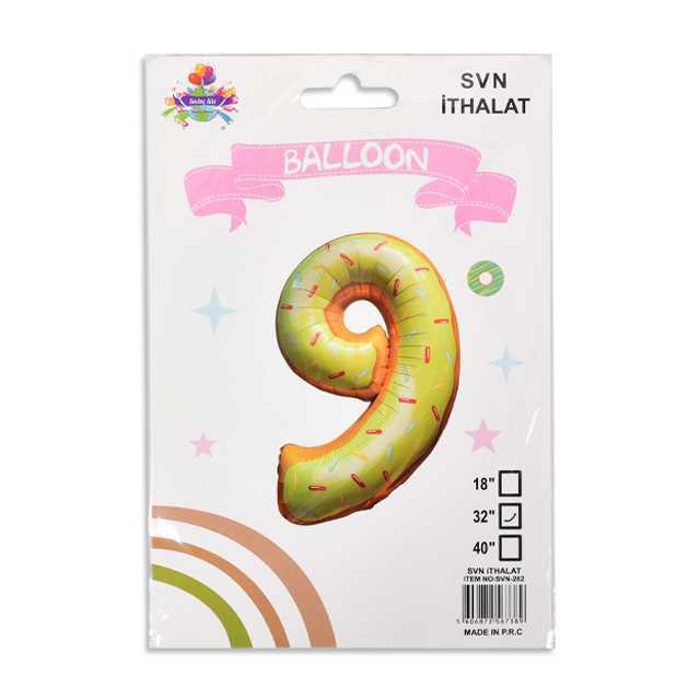 Sevinç Svn-282 Balon Desenli Rakam 32inc