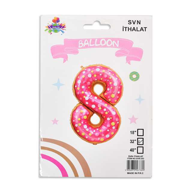 Sevinç Svn-282 Balon Desenli Rakam 32inc
