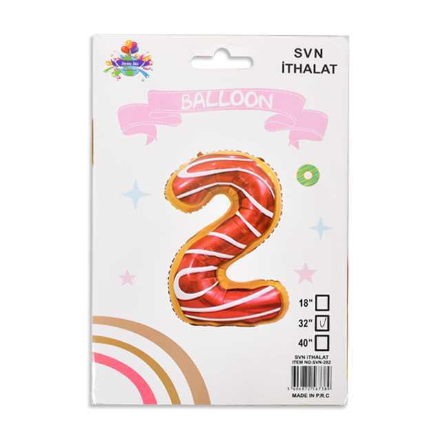 Sevinç Svn-282 Balon Desenli Rakam 32inc