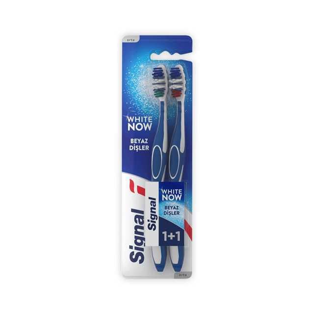 SIGNAL Wnov Beyaz Diş Fırcası 1+1
