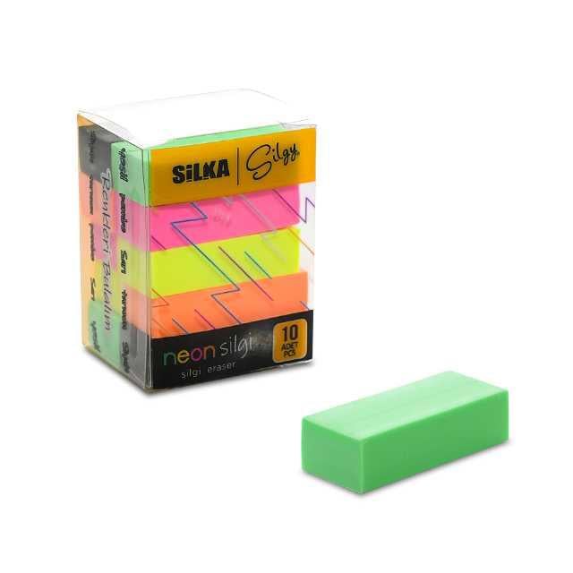 Silka Art.14 10lu Neon Silgi