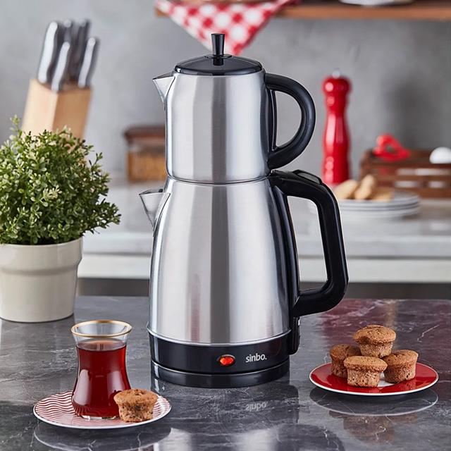 Sinbo 5845 Çelik Çay Seti