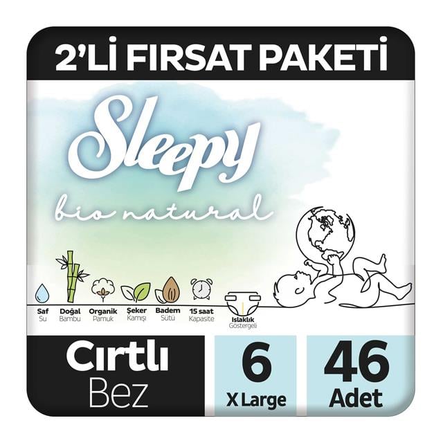 Sleepy Bebek Bezi 2 li Fırsat Xl (6) 46