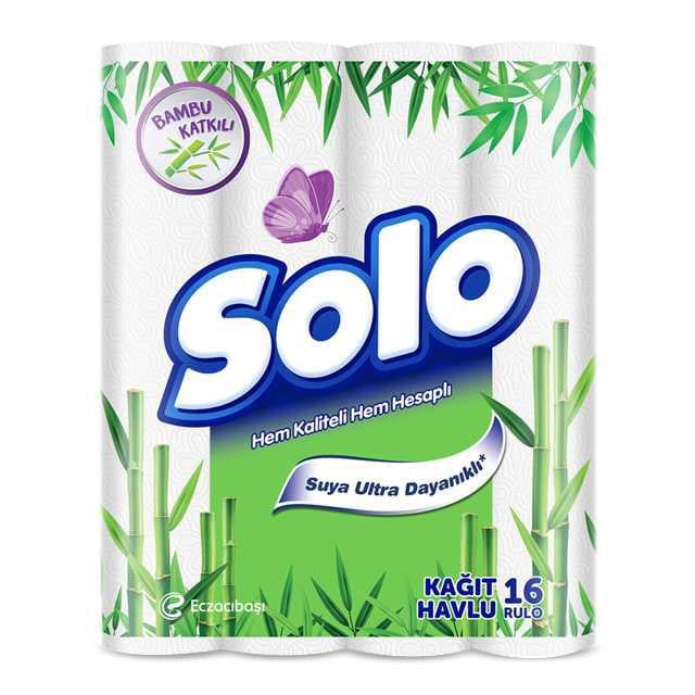 Solo Kağıt Havlu Bambu 16Lı