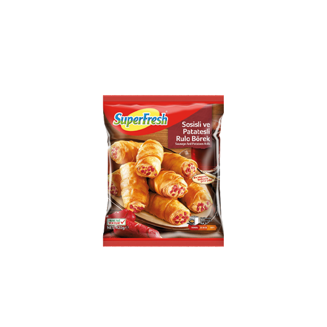 Süperfresh Mini Rulo Börek Sosisli 420gr