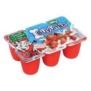 Sütaş Büyümix 6x40gr Çilek