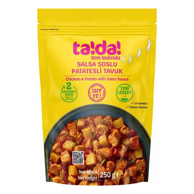Tada Patatesli Salsa Soslu Tavuk 250 gr