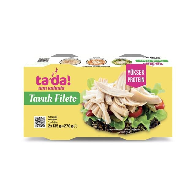 Tada Tavuk Eti Konservesi 2x135gr