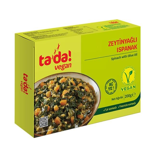 Tada Zeytinyağlı Ispanak 200 gr