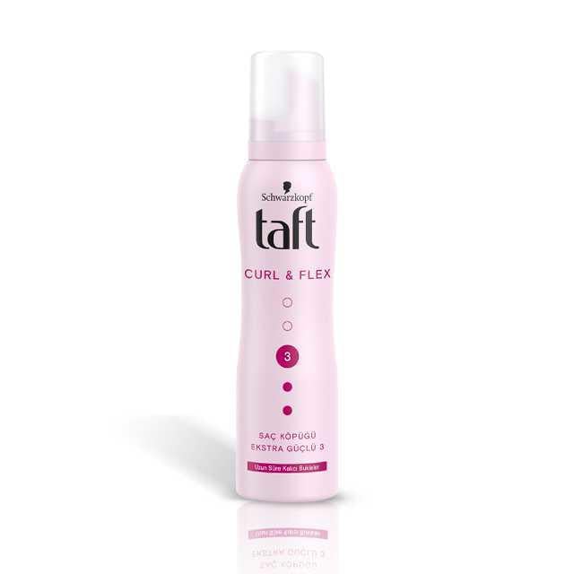 Taft Saç Köpük Kıvırcık ve Bukleli 150Ml