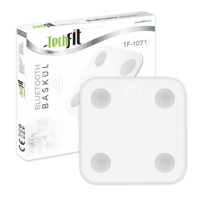 Techfit TF-1071 Vücut Analizli Cam Baskül