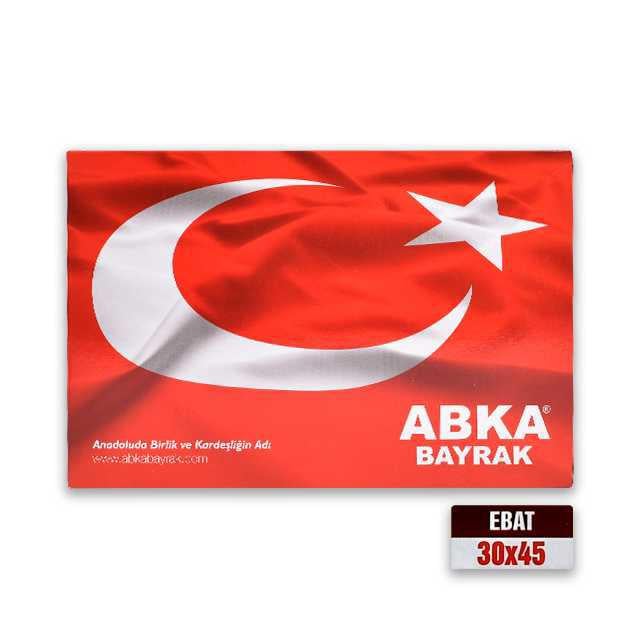Türk Bayrağı 30X45 cm