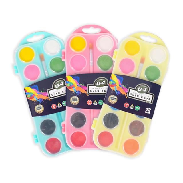 U-4 1125 Sulu Boya 12li