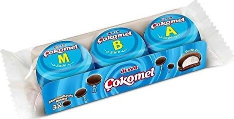 Ülker  Çokomel Sade 3lu 36gr
