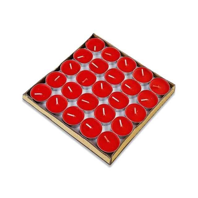 VMAX 10gr 25lı KIRMIZI TEALIGHT MUM