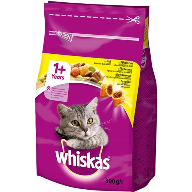 Whiskas Kuru Tavuk Sebze 300gr