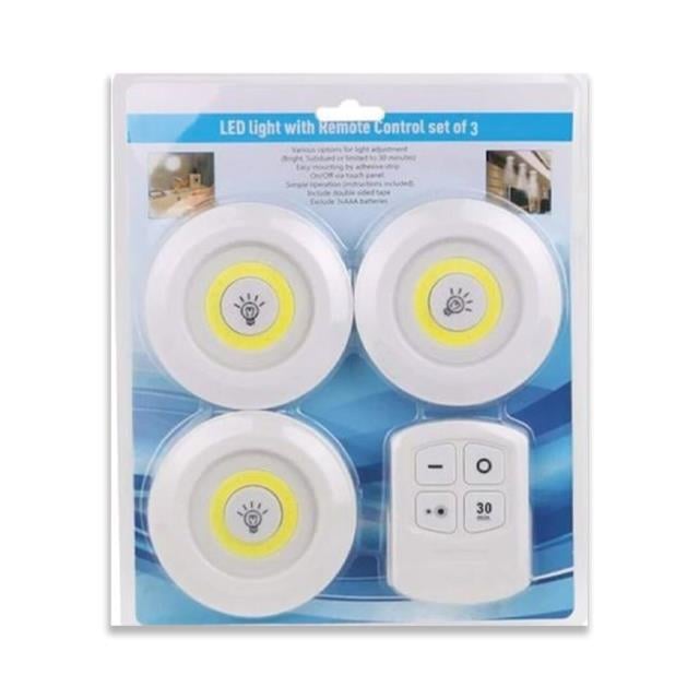 WINNBOSS LEDON 3lu KUMANDALI PILLI LED