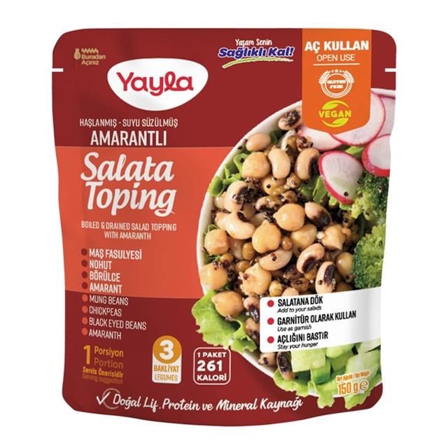 Yayla Amarantlı Salata Toping 150gr
