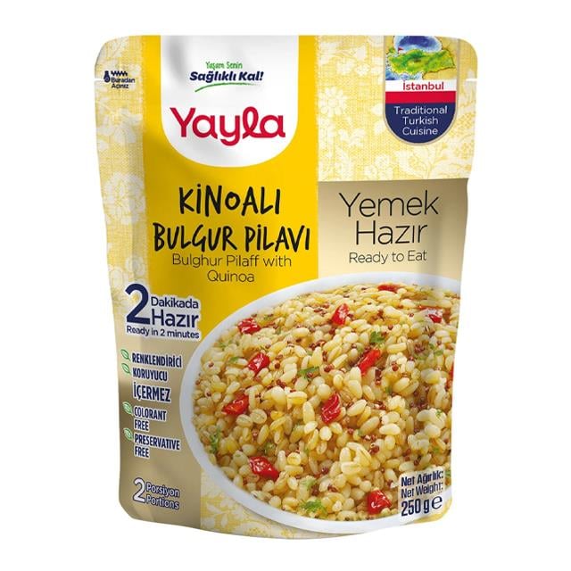 Yayla Kinoalı Bulgur Pilavı 250gr