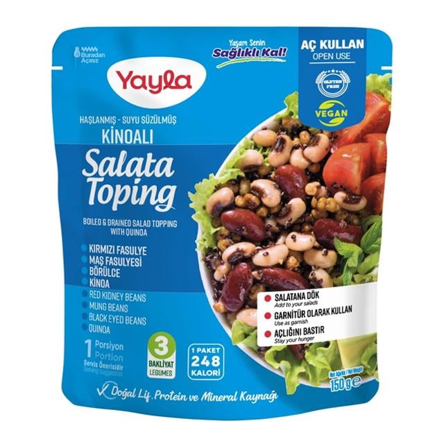 Yayla Kinoalı Salata Toping 150gr
