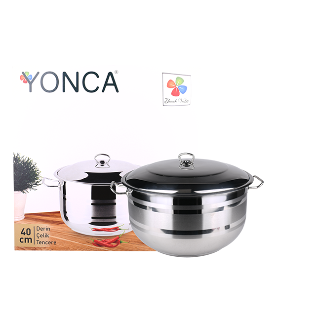 YONCA 40cm DERIN FRANS KULP TENCERE