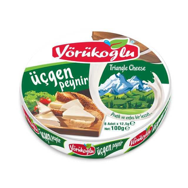 Yörükoğlu Üçgen Peynir 12,5gr (8  li)
