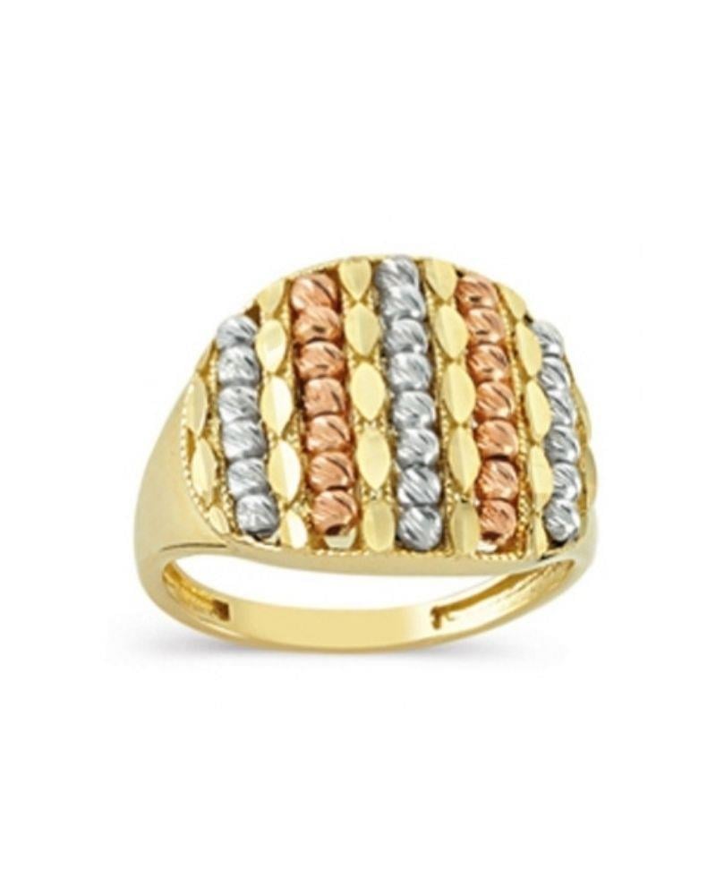 14 Ayar 3 Renkli Altın Toplu Yüzük14 Ayar 3 Renkli Altın Toplu YüzükTaşlı Yüzükler