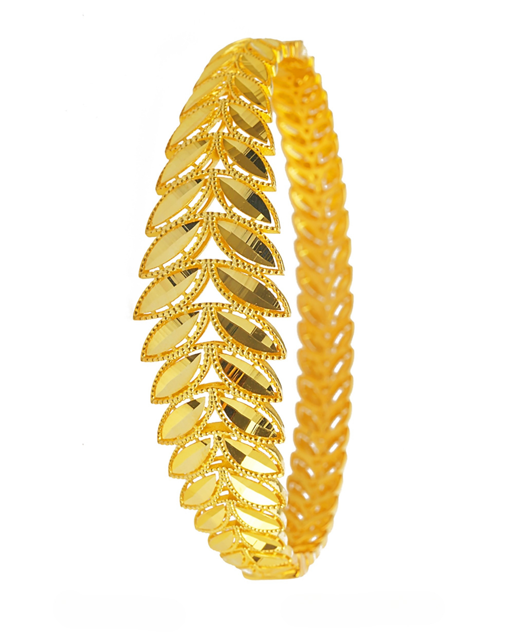 14 Ayar Altın Başak Model Kelepçe Bilezik14 Ayar Altın Başak Model Kelepçe Bilezik14 Ayar Bilezik