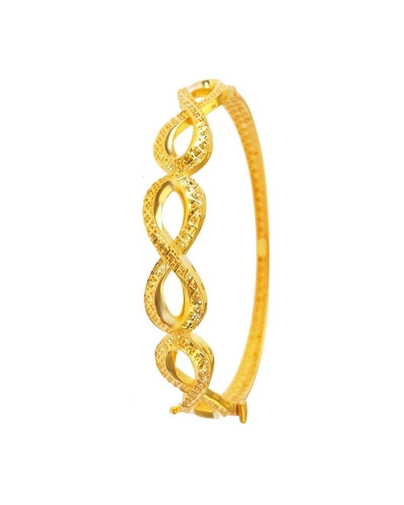 14 Ayar Altın Sonsuzluk Kelepçe Bilezik14 Ayar Altın Sonsuzluk Kelepçe Bilezik14 Ayar Bilezik