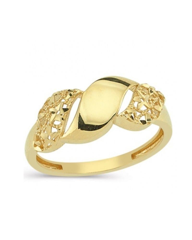 14 Ayar Altın Taşsız Kalemli Yüzük14 Ayar Altın Taşsız Kalemli YüzükKlasikler